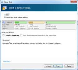 Acronis Partition Expert Screenshot