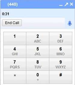 Google Talk Plugin Screenshot