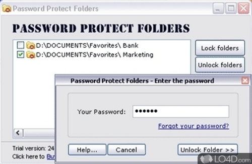 Password Protect Folders Взломать
