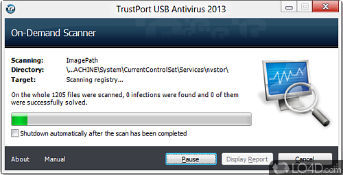 TrustPort Antivirus USB Edition - Screenshots
