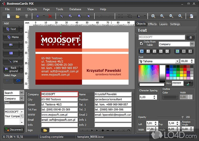 Image result for Mojosoft BusinessCards MX 5 zippyshare