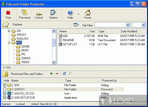 file & folder protection