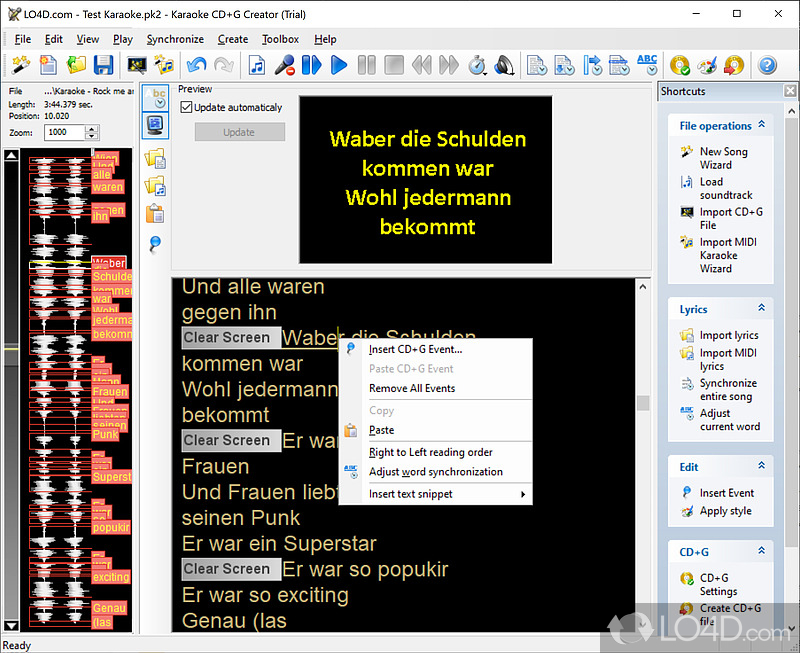 Cdg Karaoke Free Software ggetid