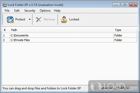 Lock Folder XP 3.9.2 Registration Code - LO4D.com