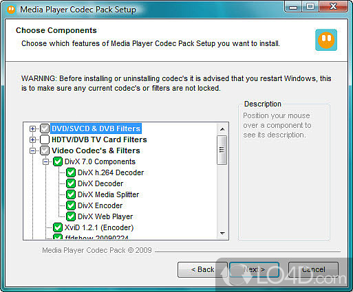 Windows Media Player Codec Pack Vista Free Download