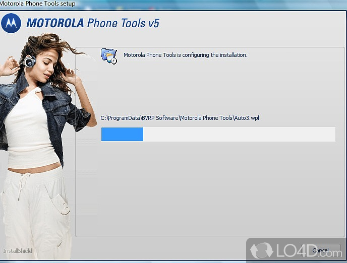 Motorola PhoneTools v5.00 with an extra driver.