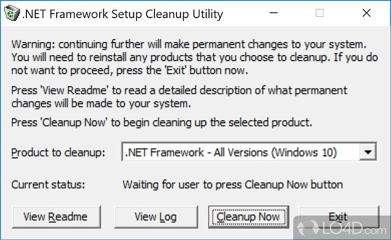 скачать net framework cleanup tool