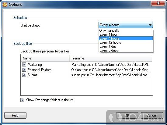 Safe PST Backup Software Screenshots