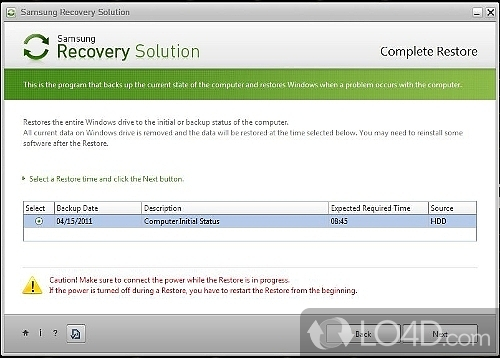  Samsung Recovery Solution 5 Admin Tool -  7
