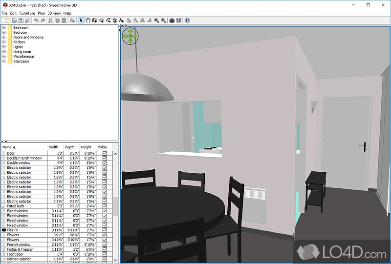 Sweet Home 3D. это бесплатная программа для создания дизайна интерьера