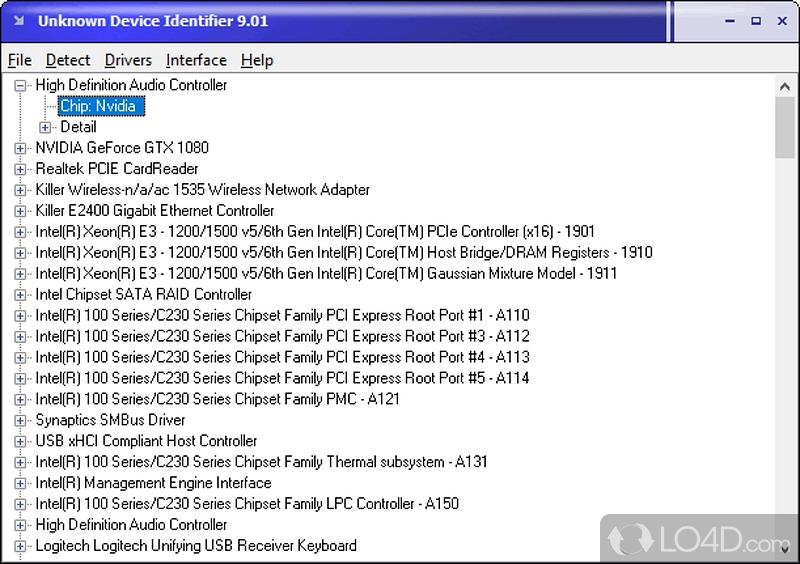Unknown Device    Windows 7 32 Bit -  4