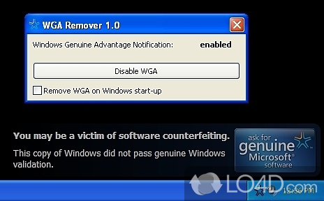 Wga Remove Win Vista