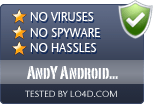 AndY Android Emulator is free of viruses and malware.