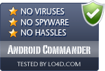 Android Commander is free of viruses and malware.