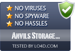 Anvils Storage Utilities is free of viruses and malware.