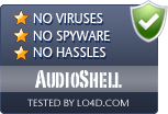 AudioShell is free of viruses and malware.