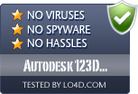 Autodesk 123D Design is free of viruses and malware.
