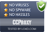 CCProxy is free of viruses and malware.