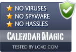 Calendar Magic is free of viruses and malware.