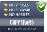 CopyTrans is free of viruses and malware.
