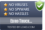 Euro Truck Simulator 2 is free of viruses and malware.