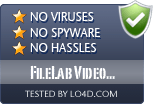 FileLab Video Editor is free of viruses and malware.