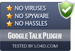 Google Talk Plugin is free of viruses and malware.