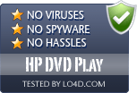 HP DVD Play is free of viruses and malware.