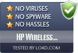 HP Wireless Assistant is free of viruses and malware.