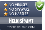 HeliosPaint is free of viruses and malware.
