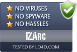IZArc is free of viruses and malware.