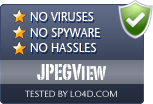JPEGView is free of viruses and malware.