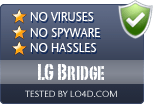 LG Bridge is free of viruses and malware.