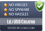 LiLi USB Creator is free of viruses and malware.
