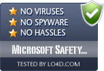 Microsoft Safety Scanner is free of viruses and malware.