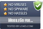 MobileGo for Android is free of viruses and malware.