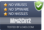Mpg2Cut2 is free of viruses and malware.