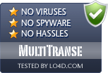 MultiTranse is free of viruses and malware.
