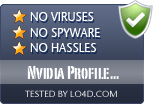 Nvidia Profile Inspector is free of viruses and malware.