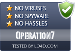 Operation7 is free of viruses and malware.