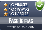 PageDefrag is free of viruses and malware.