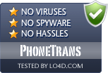 PhoneTrans is free of viruses and malware.