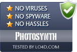 Photosynth is free of viruses and malware.