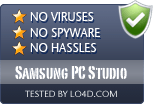 Samsung PC Studio is free of viruses and malware.