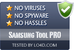 Samsung Tool PRO is free of viruses and malware.