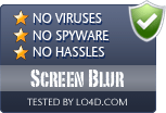 Screen Blur is free of viruses and malware.