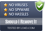 Should I Remove It is free of viruses and malware.
