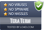 Tera Term is free of viruses and malware.