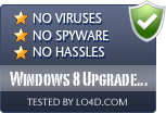 Windows 8 Upgrade Assistant is free of viruses and malware.