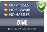 Zune is free of viruses and malware.